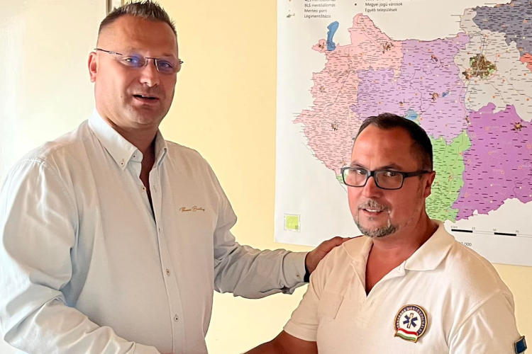 Életet mentett a szabadnapos mentőgépkocsi vezető